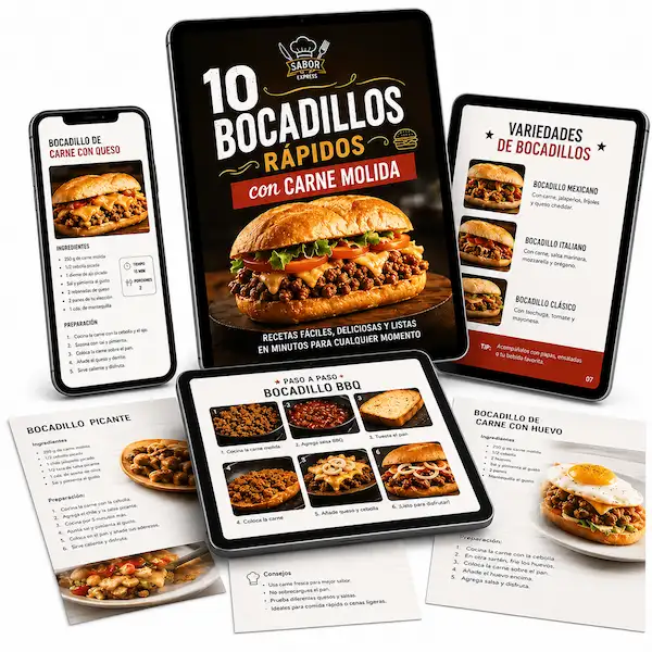10 Bocadillos Rápidos